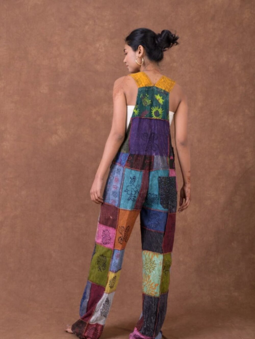 9.) Rhea Cotton Style Jumper (assorted patchwork) - Picture 2 of 2